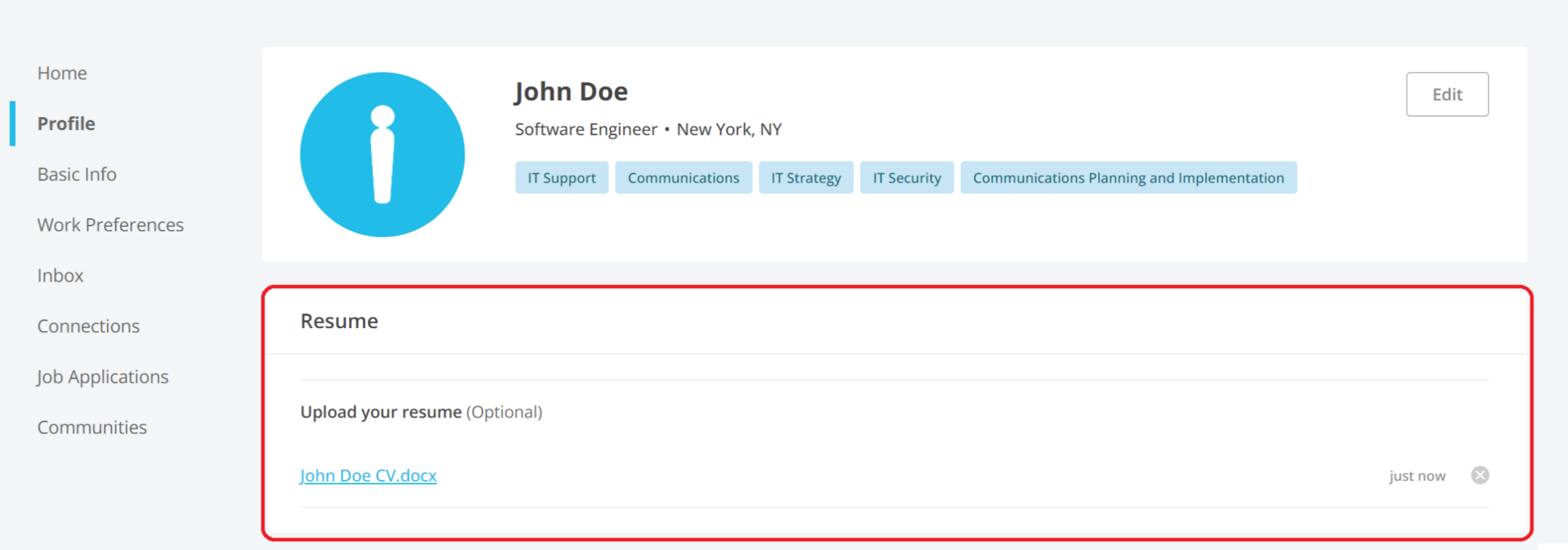 Profile Resume Vs Job Application Resume LiveHire Talent
