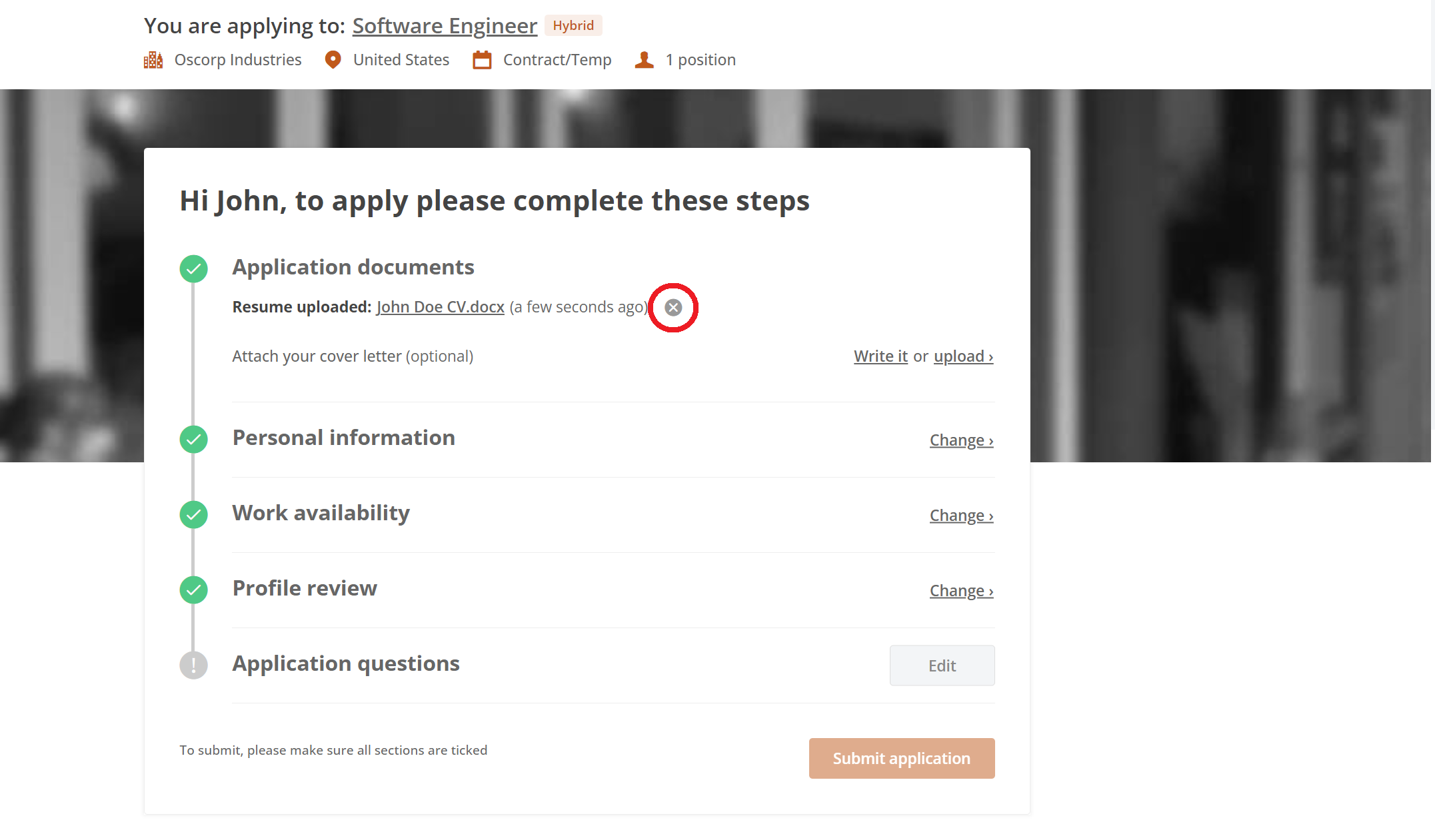 Profile Resume Vs Job Application Resume LiveHire Talent